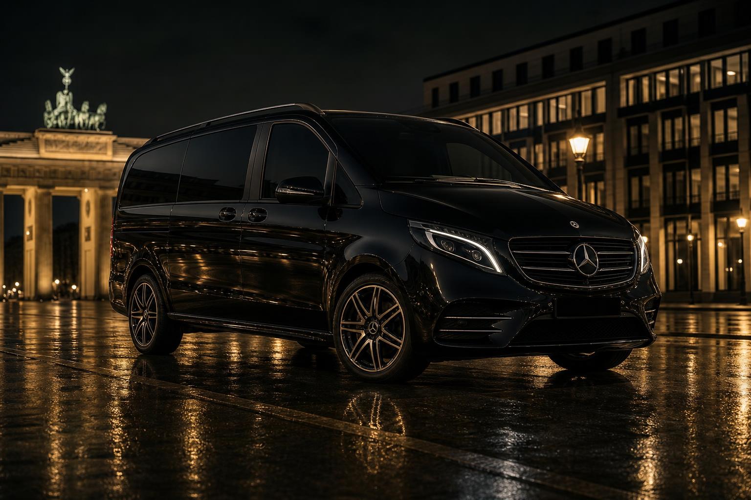 Mercedes-Benz V-Class chauffeur car in Berlin